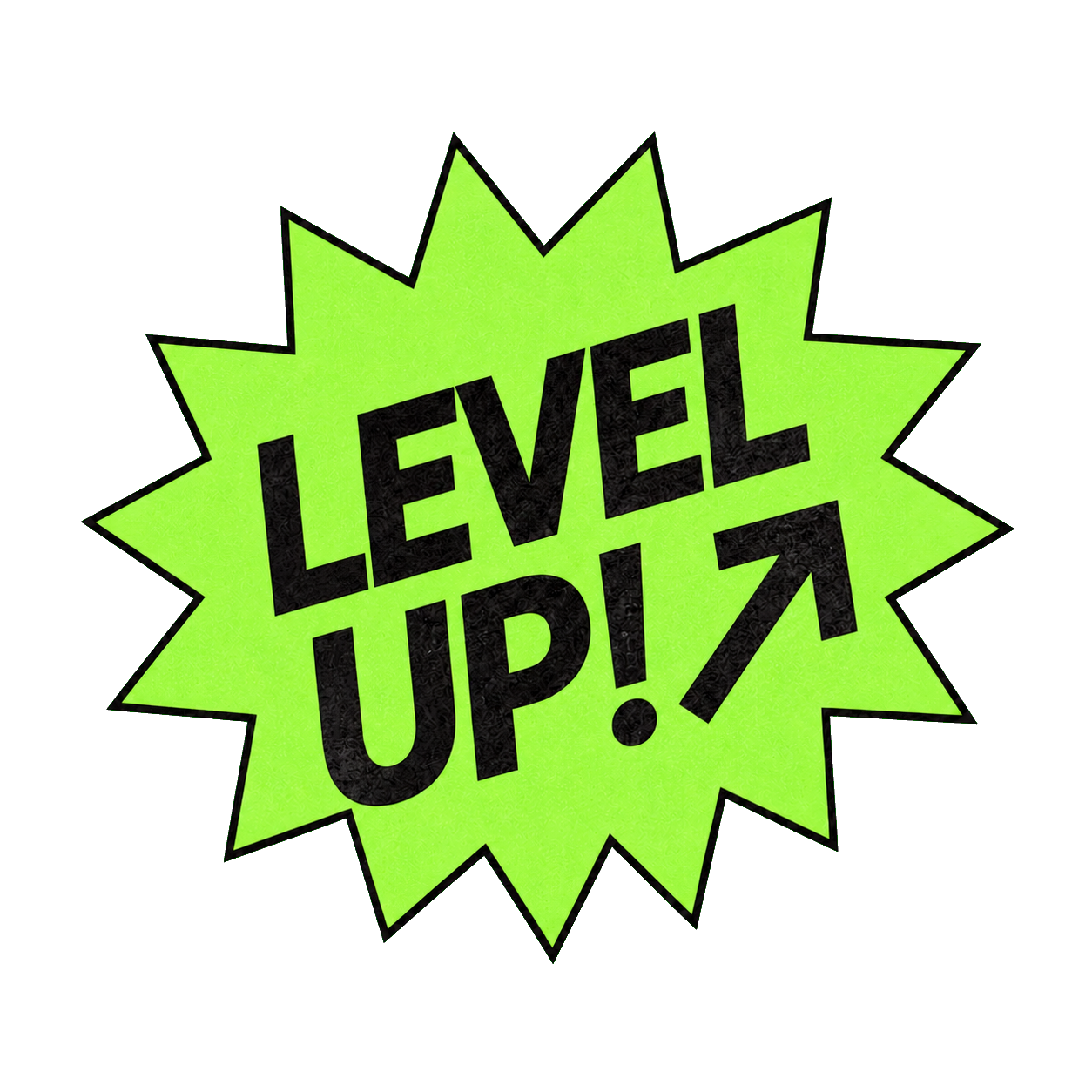 Level up badge